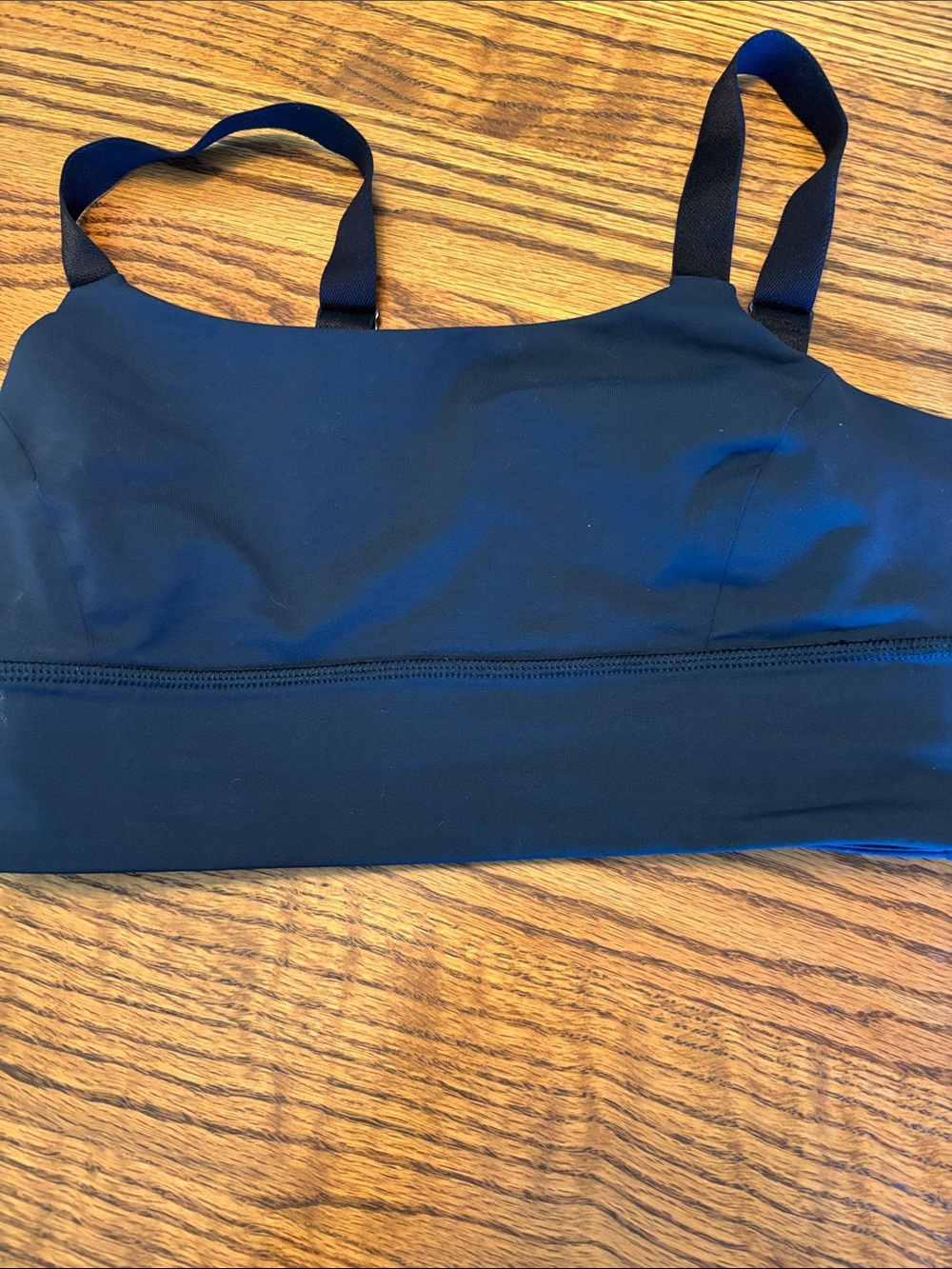 lululemon athletica Black Minimalist Strappy Sports Bra